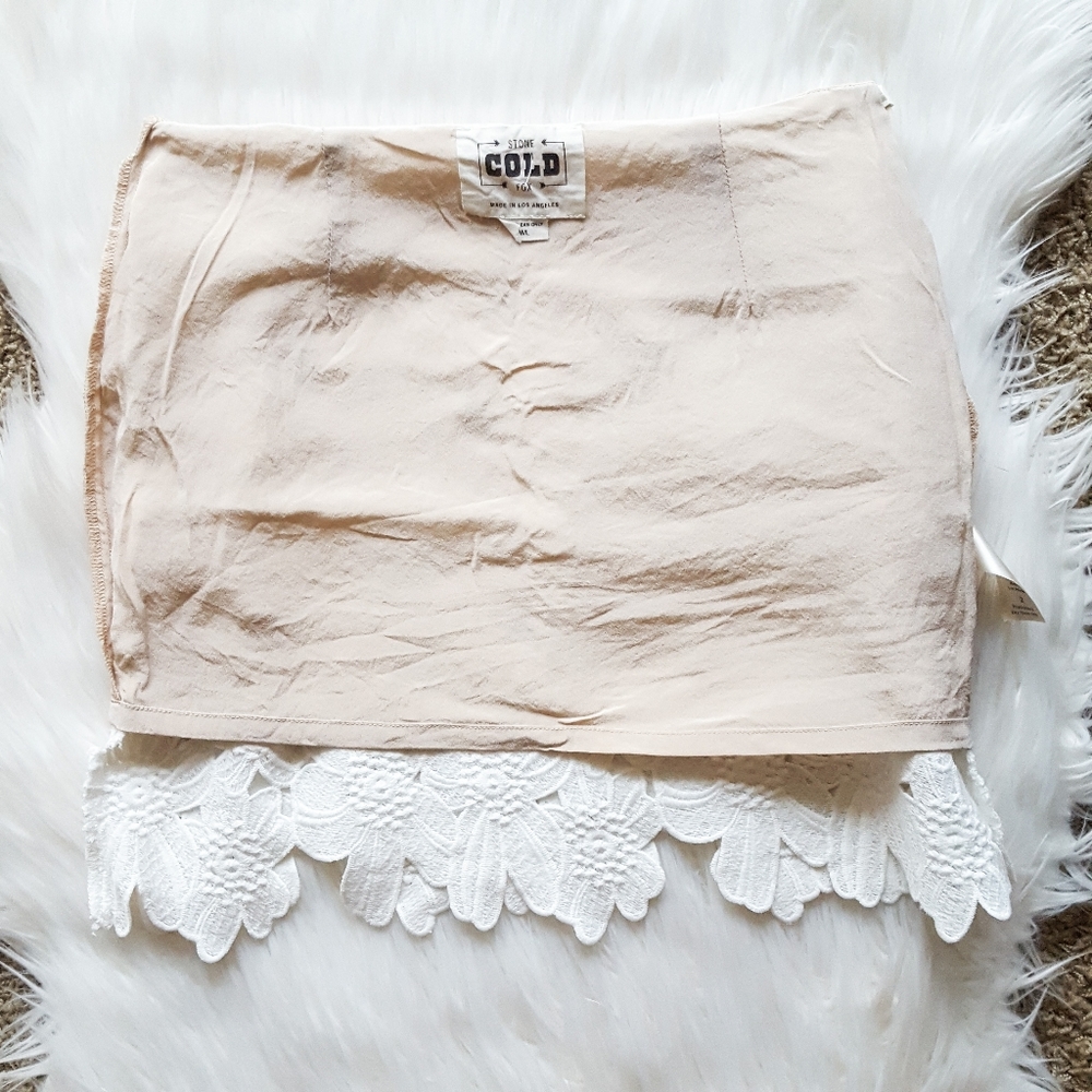 Stone Cold Fox White Ohio Lace Skirt - Picture 6 of 8